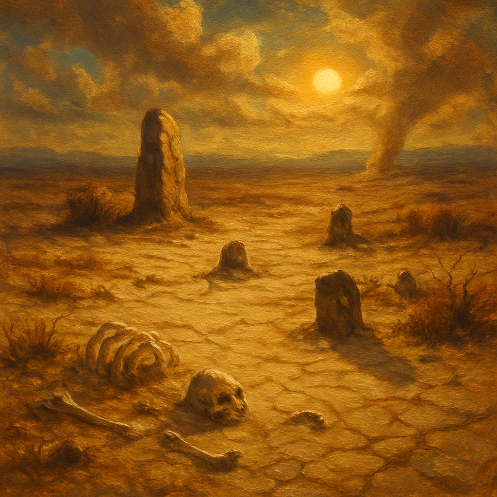 Desert tile art